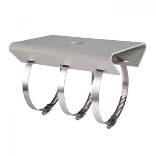 DS-1275ZJ-SUS, Hikvision mast clamp stainless steel, white