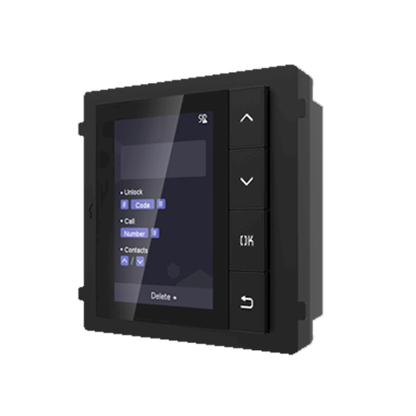 DS-KD-DIS, Module Intercom, 3.5 inch LCD Display