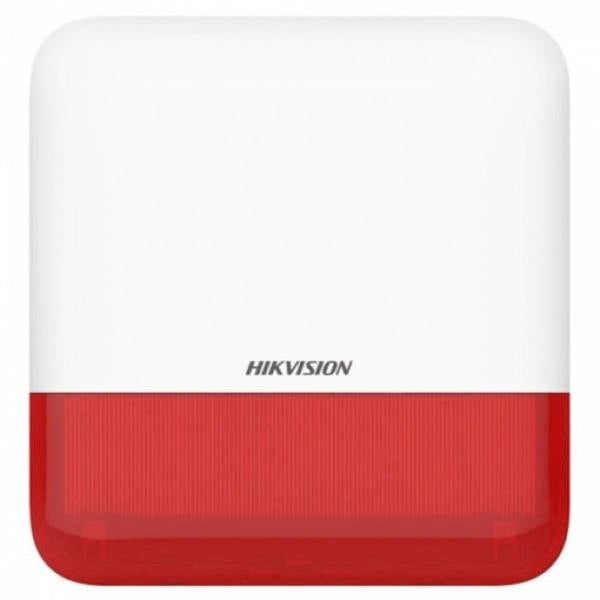 DS-PS1-E-WE, Outdoor siren, Red cap