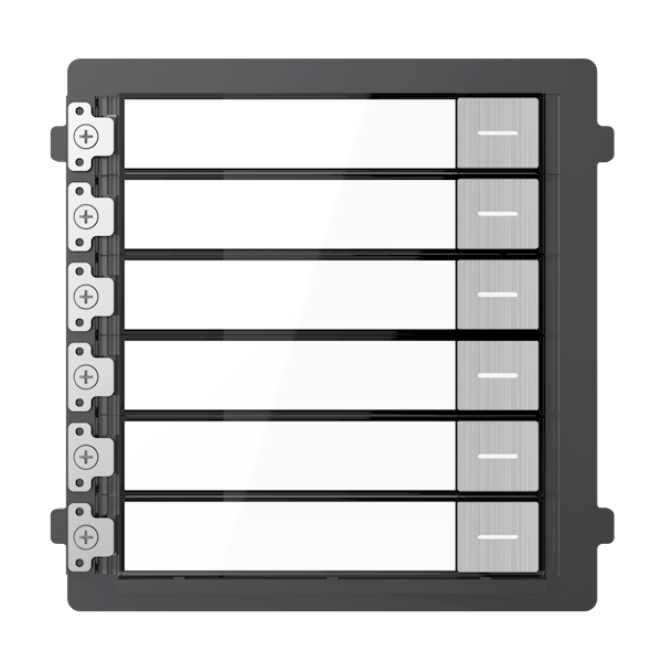 DS-KD-KK/S, Module Intercom, 6 Beldrukkers RVS