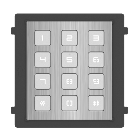 DS-KD-KP/S, Module Intercom, Keypad RVS