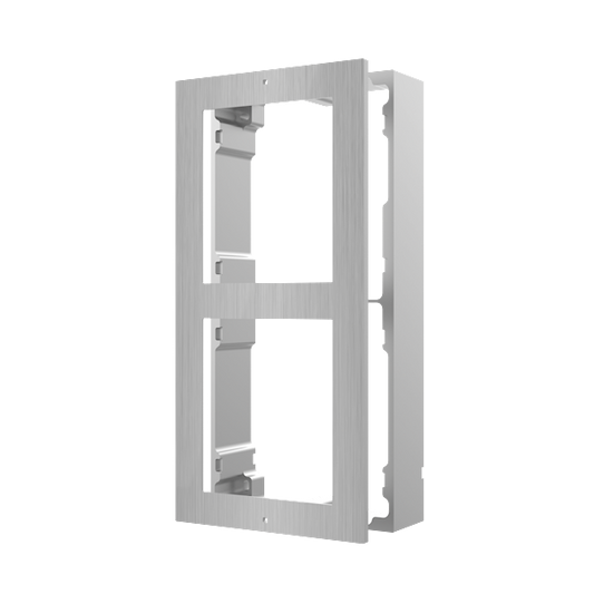 DS-KD-ACW2/S, Surface-mounted frame 2 modules, stainless steel