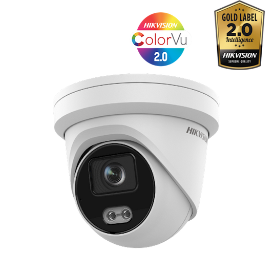 DS-2CD2327G2-LU(C), 2MP, 6MM, 30m LED, Microfoon,ColorVU