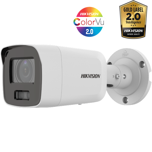 DS-2CD2047G2-L(C) 2.8MM, Hikvision ColorVu 4MP Mini Bullet 2.8MM