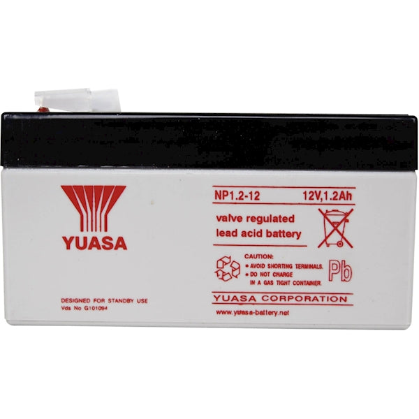 NP1.2-12, Yuasa 12v 1.2Ah battery