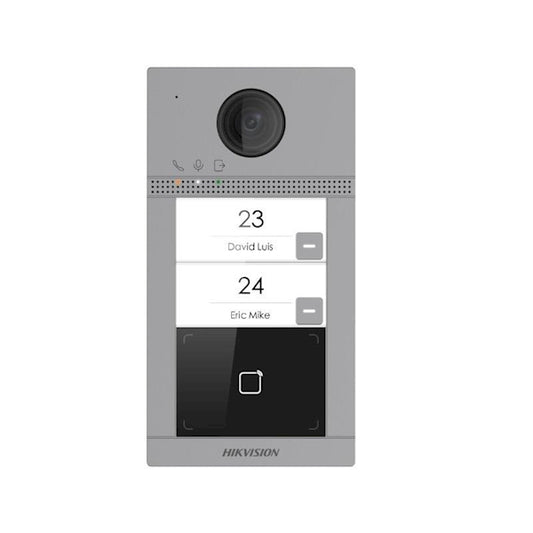 DS-KV8213-WME1, Villa Door Station, 2 Bell Pushes, Surface Mounted