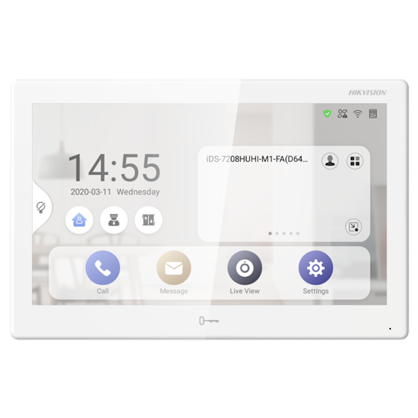 DS-KH9510-WTE1(B) Hikvision IP Android Indoor unit, 10 inch