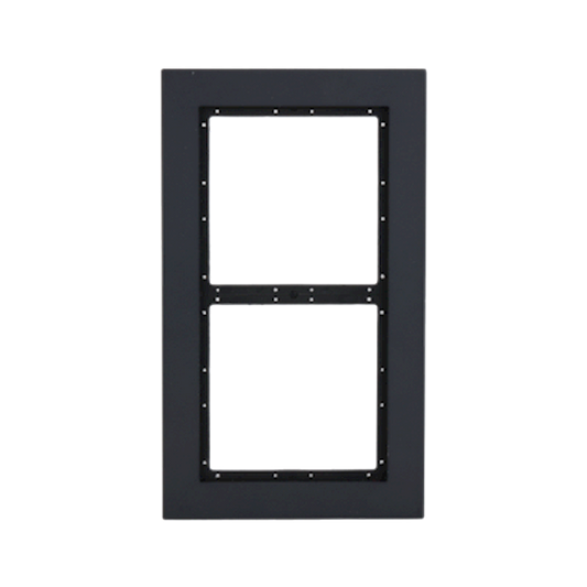 VTM25P2, Modulaire Intercom Zwarte rand voor 2 units